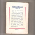Burroughs, E. R.: Filmikaupungin tyttö, Minerva 1924,nid, K3 - pikkukuva 2