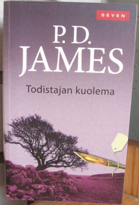 P. D. James: Todistajan kuolema, Otava 2011. 399 s.