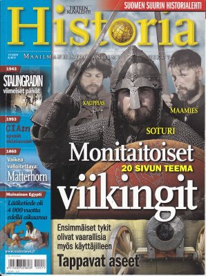 Tieteen Kuvalehti HISTORIA 17/2010 Teema: Viikingit