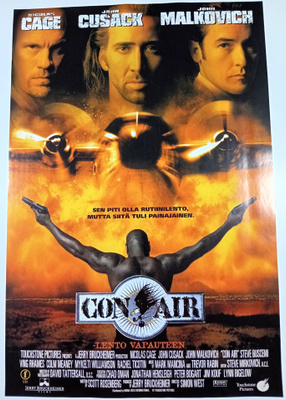 Con Air - Lento Vapauteen elokuvajuliste