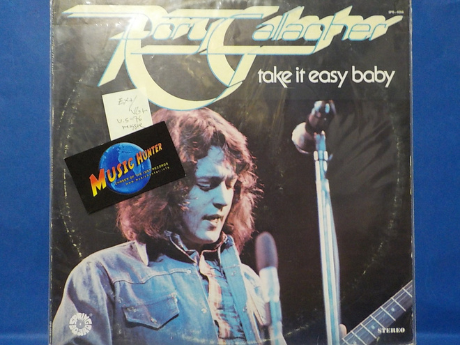 RORY GALLAGHER - TAKE IT EASY BABY - US 1976 EX+/VG+ LP