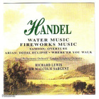 cd, Händel - Water Music - Fireworks Music [classic] - pikkukuva 1