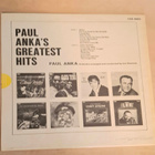 Paul Anka – Paul Anka's Greatest Hits LP - pikkukuva 2