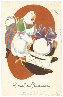 Olavi Vikainen Pääsiäiskortti (1947)