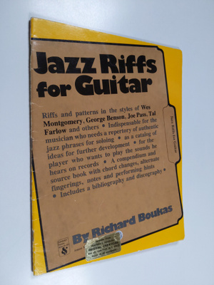 Richard Boukas : Jazz Riffs for Guitar