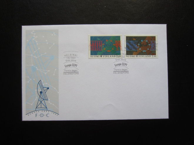 FDC 1991 Eurooppa-merkit