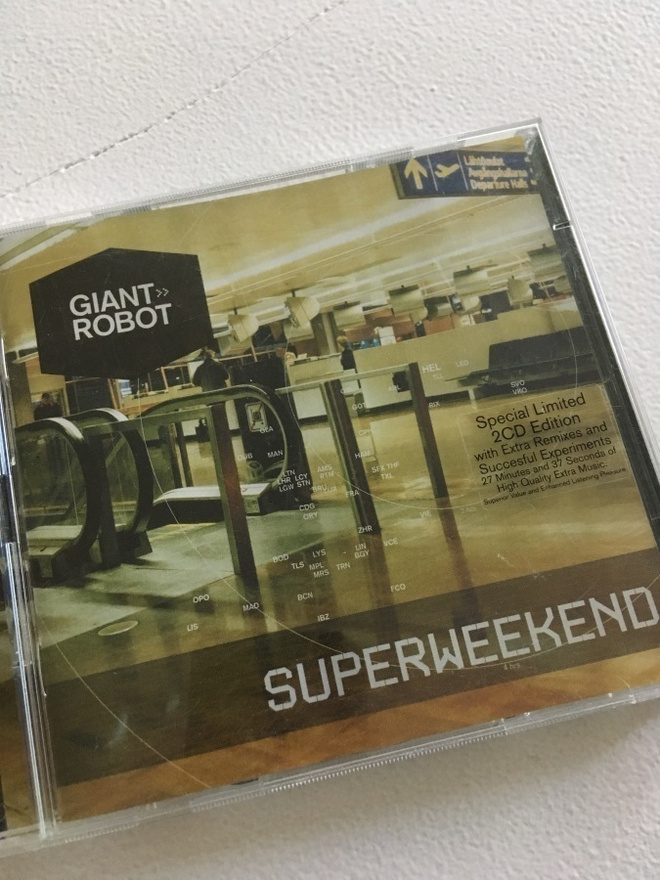 Giant robot - superweekend 2 x CD limited edition