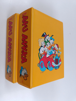 Walt Disney : Aku Ankka vuosikerta 1990 (1-52, 2 kansiota...