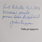 Pirkko Ropponen : Tulta ja tappuraa (signeerattu, tekijän... - pikkukuva 3
