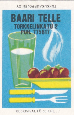 Baari Telle, Torkkelinkatu 2 , b432