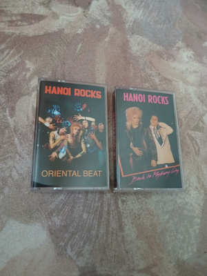 Hanoi Rocks – Oriental Beat & Back To Mystery City KASETIT
