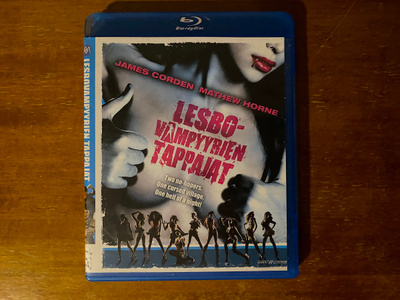 Lesbovampyyrien tappajat Blu-ray
