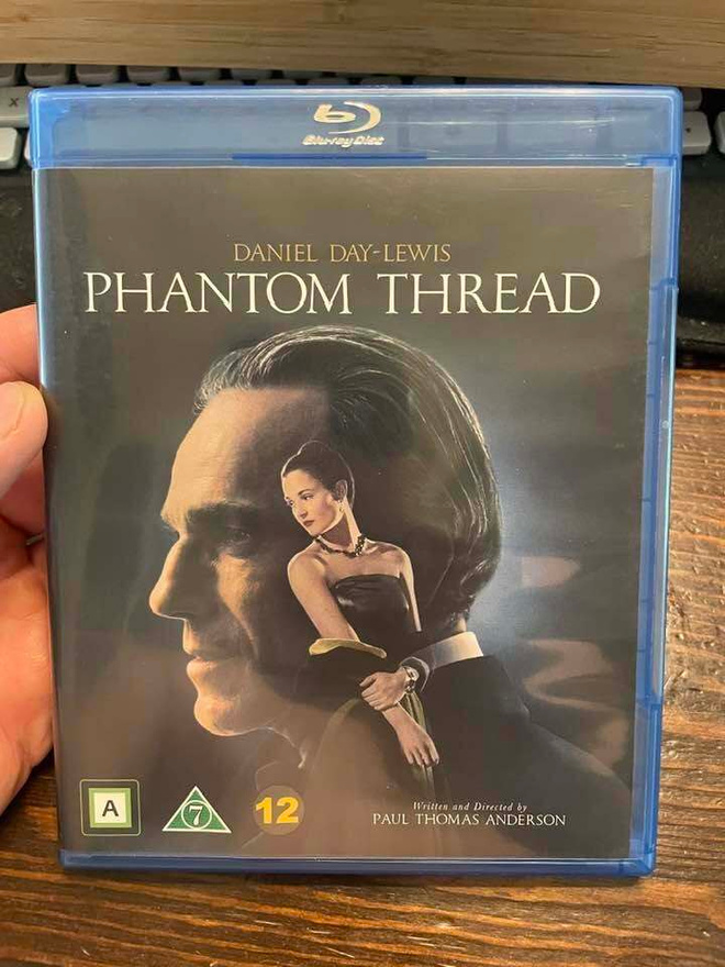 Phantom Thread (bluray, nordic, Daniel Day-Lewis, 2017)