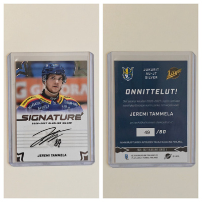 Jeremi Tammela Silver Signature Blueline