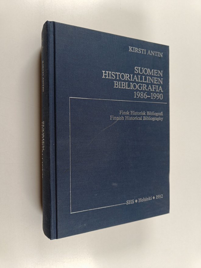 Kirsti Antin : Suomen historiallinen bibliografia 1986-19...