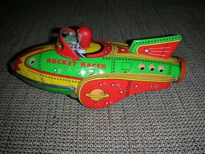 Rocket racer peltilelu