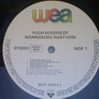 PUH ROGEFELDT :: MÄNNISKORS HANTVERK :: VINYYLI LP 1991 - pikkukuva 3