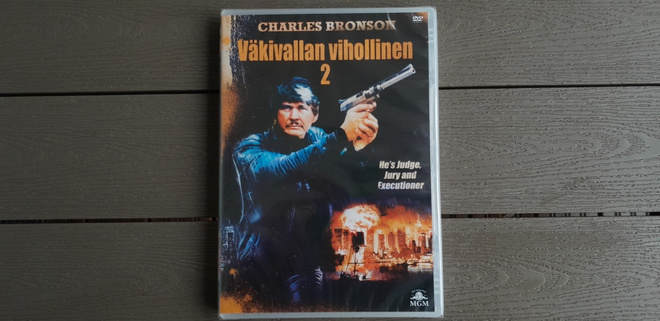 DVD: Väkivallan Vihollinen 2 (Charles Bronson 1982/2013) UUS