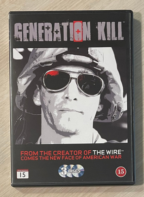 Generation Kill (3DVD) HBO:n minisarja Irakin sodasta (UUSI)