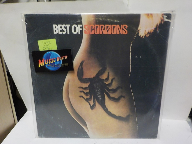SCORPIONS - BEST OF EX+/EX- USSR 1991 LP