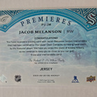 Jacob Melanson 2025-26 UD Ice Premieres Jersey - pikkukuva 2