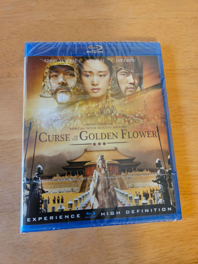 Kultaisen kukan kirous (Blu-ray, uusi)