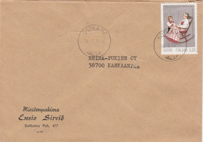 Postileima, SOTKAMO