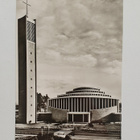 Sennestadt Kath Pfarrkirche - vanha saksalainen postikortti - pikkukuva 1
