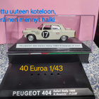 PEUGEOT 404 1/43 - pikkukuva 1