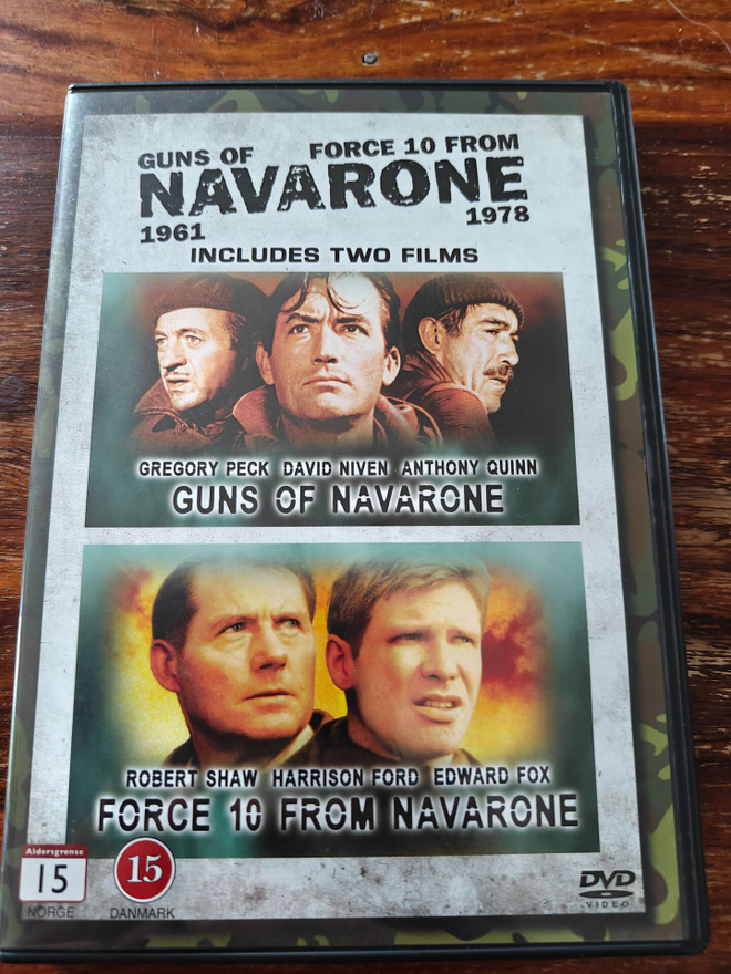Guns of navarone & force 10 from navarone dvd