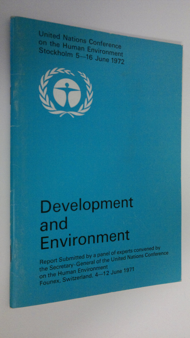 Development and Environment : United Nations Conference o...
