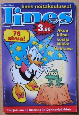 Iines lehti 3 / 2007 , lukematon
