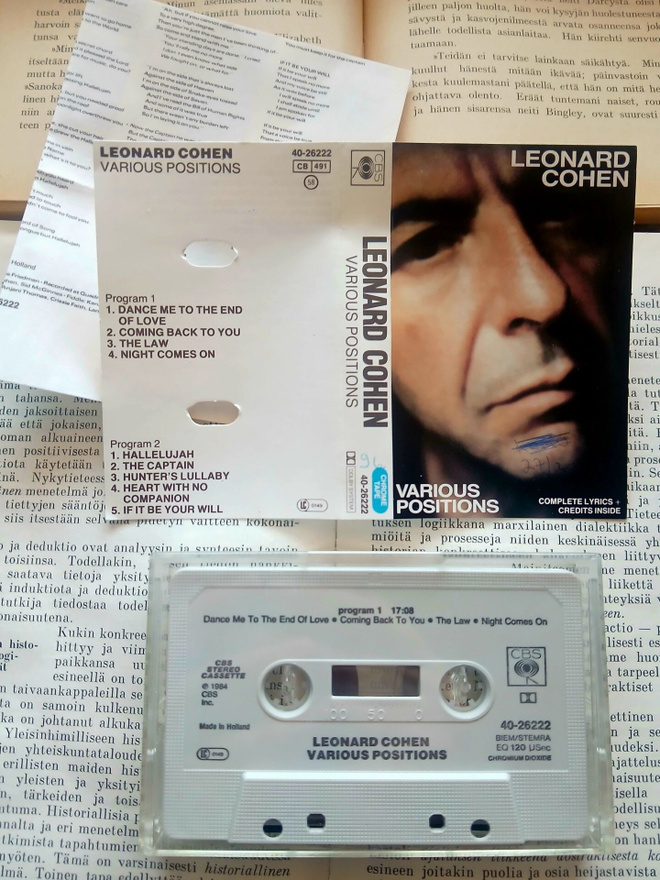 Leonard Cohen – Various Positions (C-kasetti)