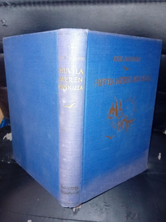 Axel Munthe : Huvila meren rannalla  ( SIS POSTIKULU )