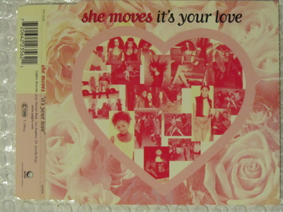 She Moves • It's Your Love CD Maxi-Single