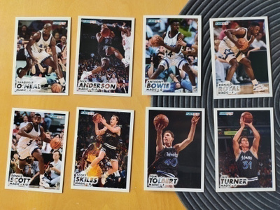 8kpl Orlando Magic NBA-koripallokortteja