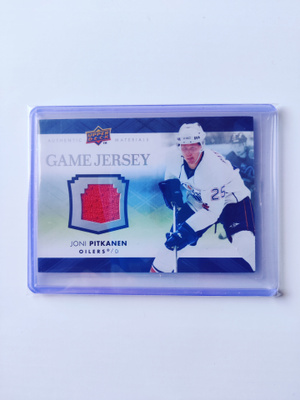 Joni Pitkänen 07-08 UD Game Jersey