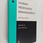 Human resource management : a critical text - pikkukuva 1