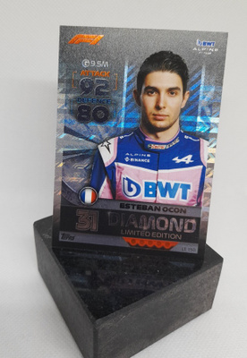 Esteban Ocon - Limited Edition Diamond - F1 Turbo Attax 2022