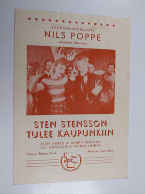 Sten Stensson tulee kaupunkiin - Sten Stensson kommer til...