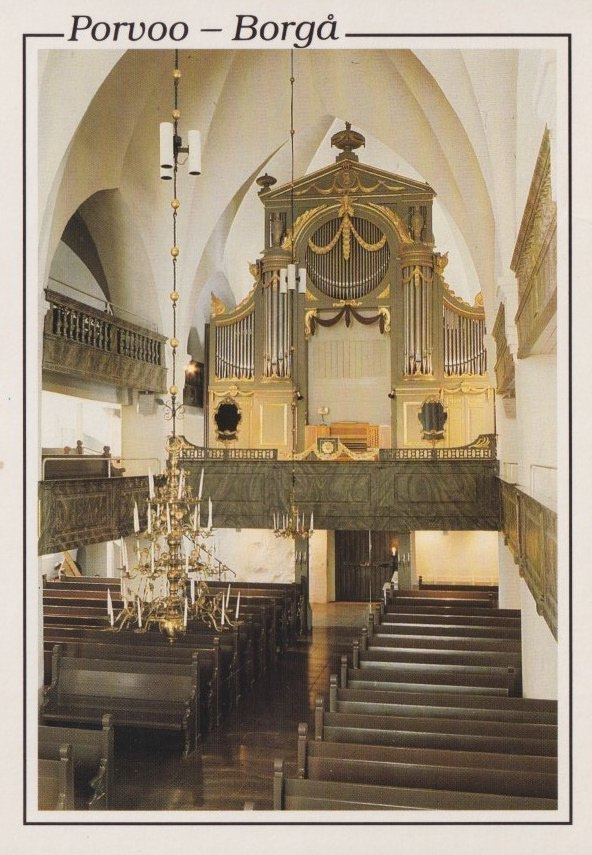 Porvoo: Tuomiokirkko - sisäkuva