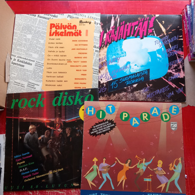 Tv räjähtää,Rock disco jne...
