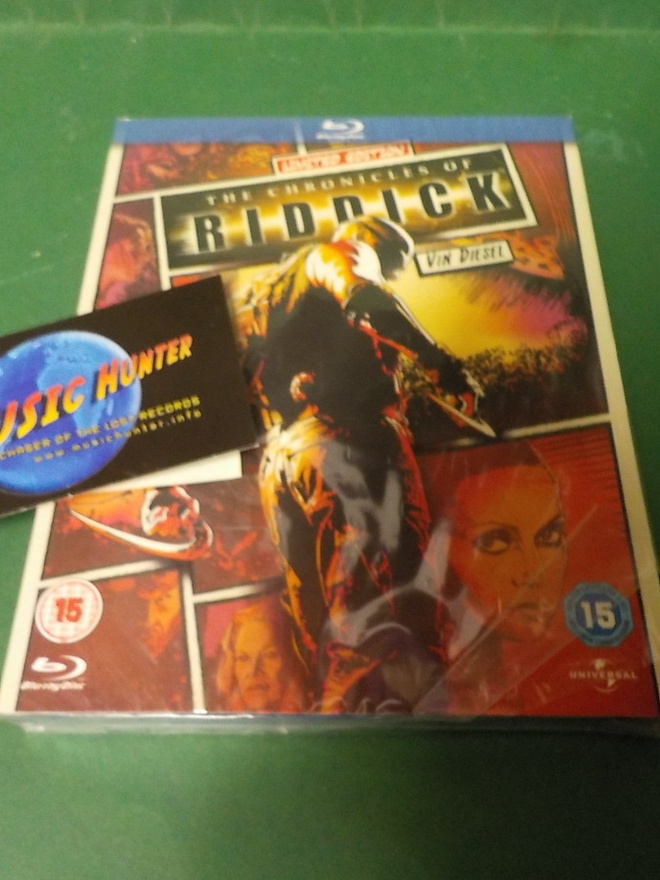THE CHRONICLES OF RIDDICK UUSI BLU-RAY (W)