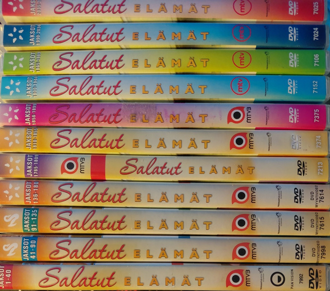 SALATUT ELÄMÄT 11 DVD