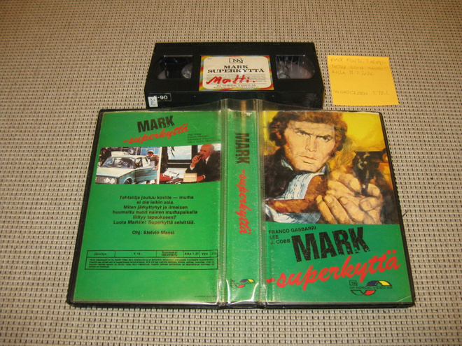 Mark - Superkyttä-VHS (FIx, Nordic Video, Italocrime, 1975)