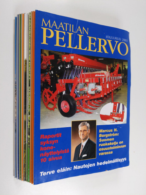 Maatilan Pellervo vuosikerta 2003 (puuttuu  heinäkuu ja m...