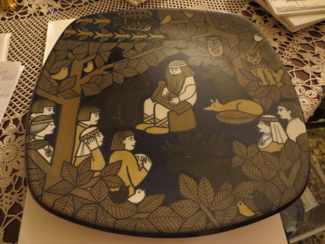 Arabia Kalevala Vuosilautanen, 150 v, 1985, Iso
