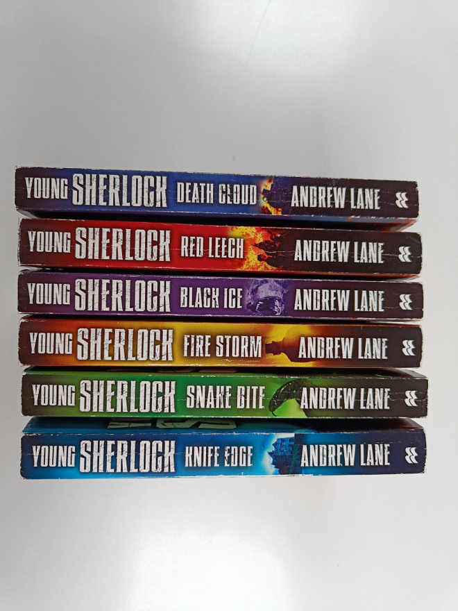 Andrew Lane : Young Sherlock 1-6 : Death cloud ; Red leec...