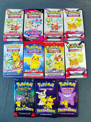 Pokemon Promo Boostereita 11kpl