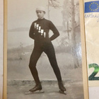 VANHA CDV Valokuva Luistelija Kivat Mitalit Tampere 1900-l - pikkukuva 1